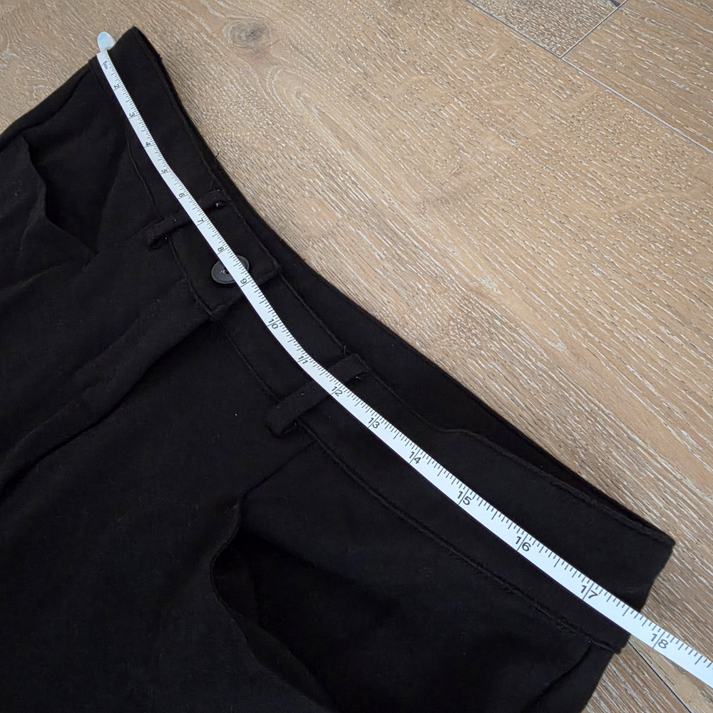 Universal Standard Cigarette Ponte Black Dress Pants - Picture 7 of 13